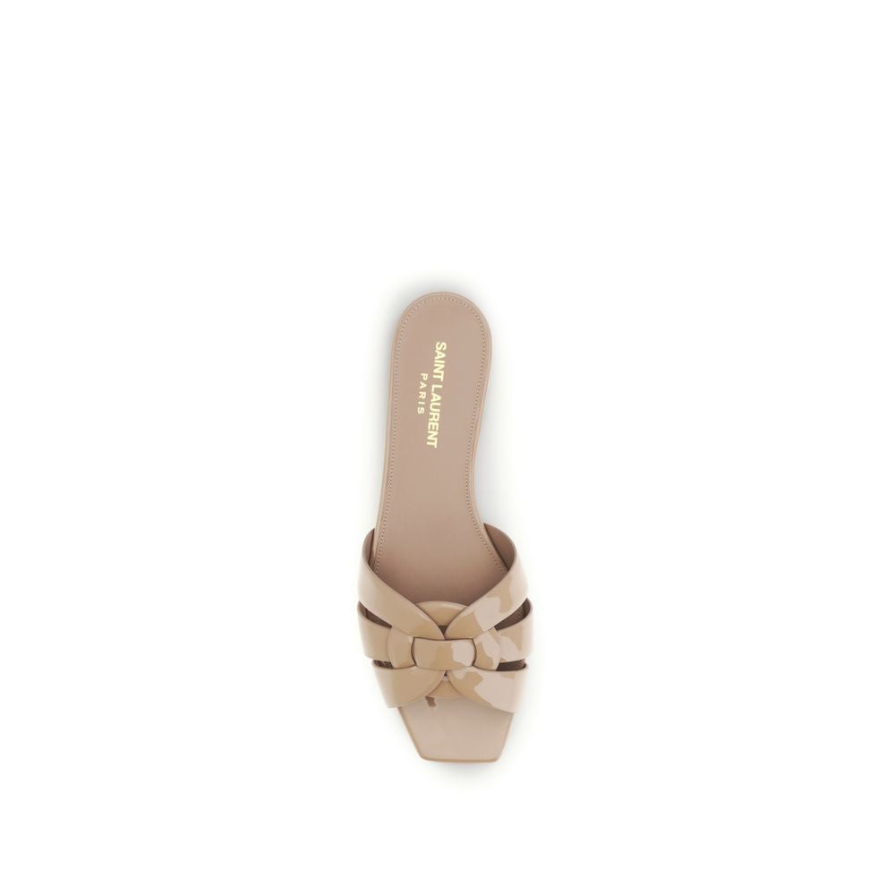 Saint Laurent Multicolor Calf Leather Bos Taurus Sandals