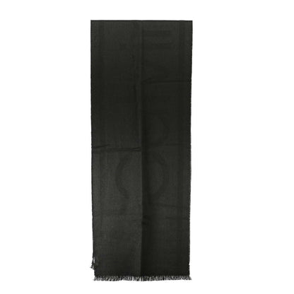 Calvin Klein Black Marabou Scarf