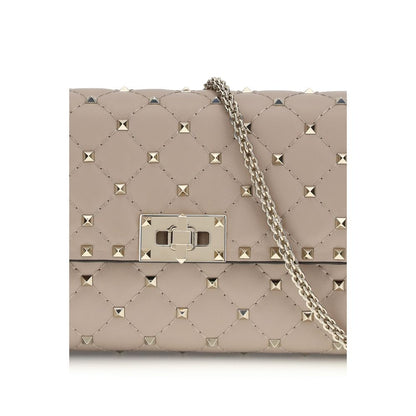 Valentino Garavani Multicolor Calf Leather Bos Taurus Shoulder Bag