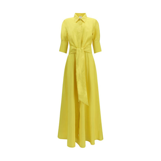 Sara Roka Bicolor Polyester Casual Dress