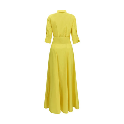 Sara Roka Bicolor Polyester Casual Dress