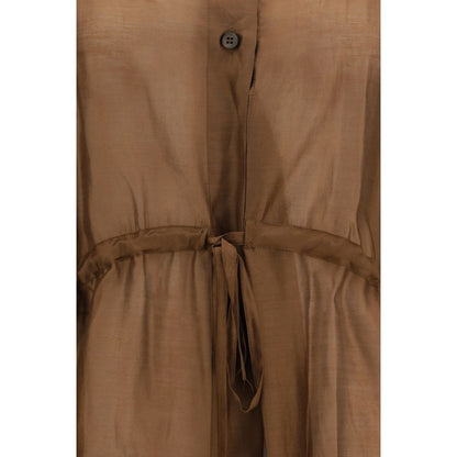 The Latest Brown Lyocell Shirt
