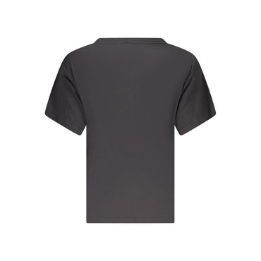 Pepe Jeans Black Cotton Women T-Shirt