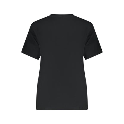 Converse Black Cotton Women's T-Shirt