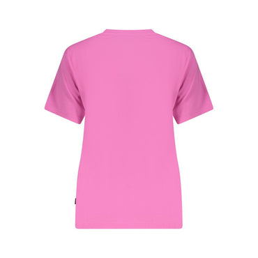 Converse Pink Cotton Women's T-Shirt