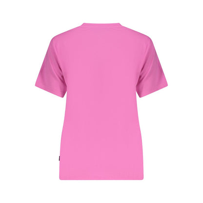 Converse Pink Cotton Women's T-Shirt