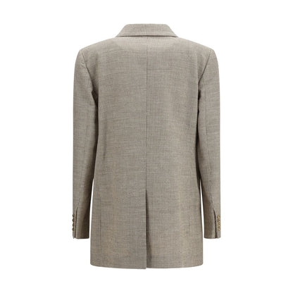Blazé Milano Beige Cotton Blazer