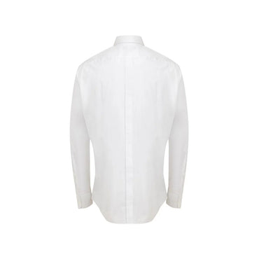 Dolce & Gabbana White Cotton Dress Shirt