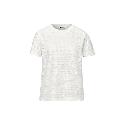 Street One Cream Cotton T-Shirt
