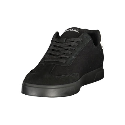 Calvin Klein Black Polyester Athletic Sneakers