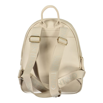 Mario Valentino Beige Polyethylene Backpack