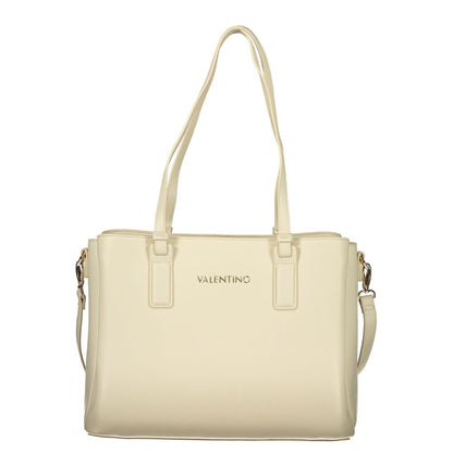Mario Valentino Beige Polyethylene Handbag