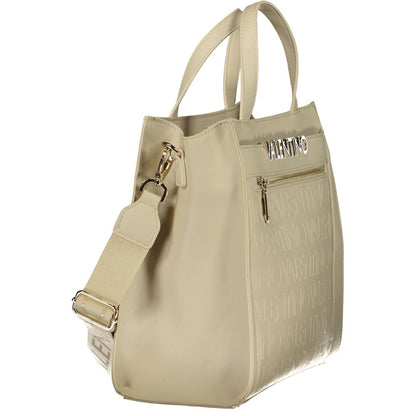 Mario Valentino Beige Polyethylene Handbag