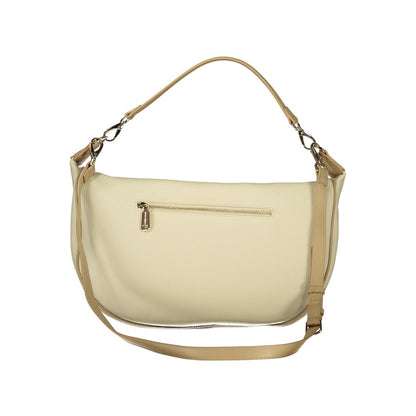 Mario Valentino Beige Polyethylene Handbag