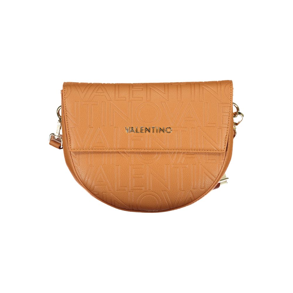 Mario Valentino Brown Polyethylene Handbag