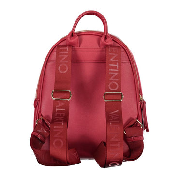 Mario Valentino Red Polyethylene Backpack