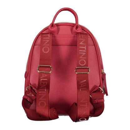 Mario Valentino Red Polyethylene Backpack