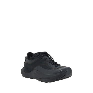 ROA Black Polyester Athletic Sneakers