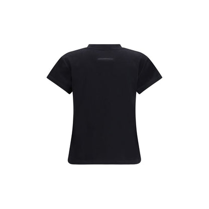 MM6 Black Cotton T-Shirt