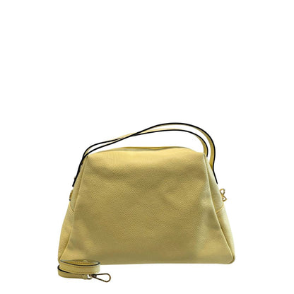 Baldinini Trend Bicolor Cowhide Clutch Bag