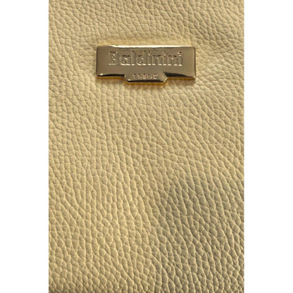Baldinini Trend Bicolor Cowhide Clutch Bag