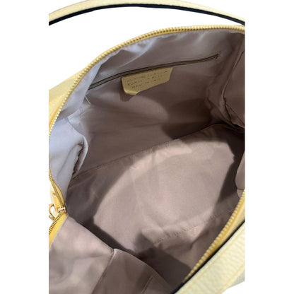 Baldinini Trend Bicolor Cowhide Clutch Bag