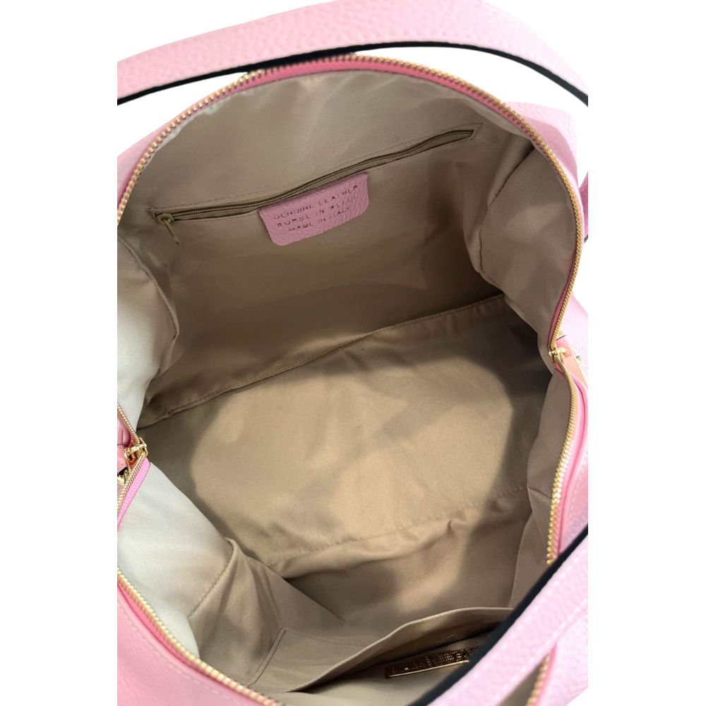 Baldinini Trend Multicolor Cowhide Clutch Bag