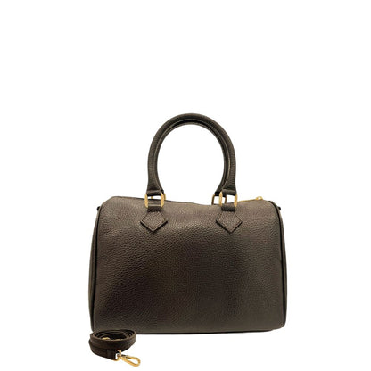 Baldinini Trend Brown Cowhide Shoulder Bag