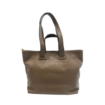 Baldinini Trend Brown Cowhide Clutch Bag