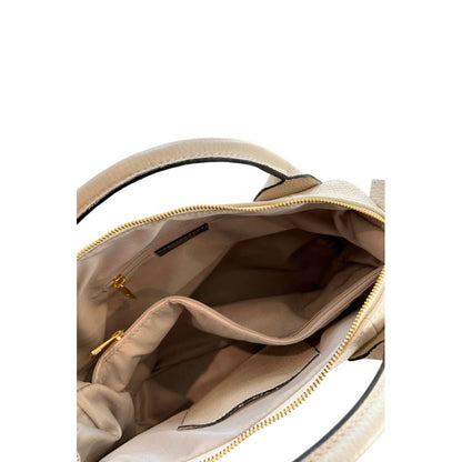 Baldinini Trend Beige Cowhide Shoulder Bag