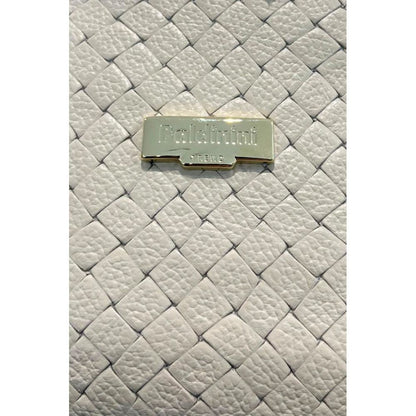 Baldinini Trend Beige Cowhide Clutch Bag