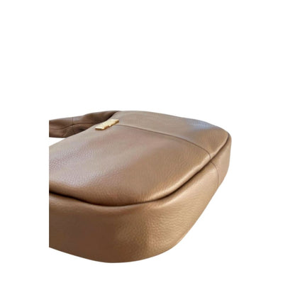 Baldinini Trend Brown Cowhide Clutch Bag