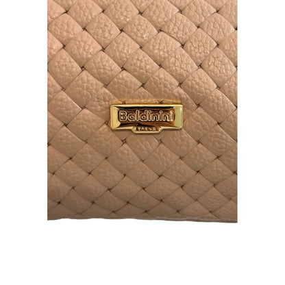 Baldinini Trend Pink Leather Women Handbag