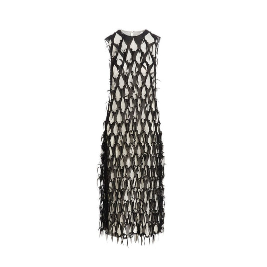 Maison Margiela Black Silk Casual Dress