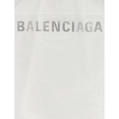 Balenciaga White Cotton Dress Shirt