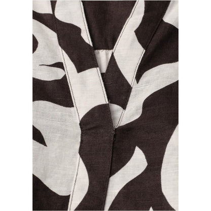Street One Brown Linen Blouse