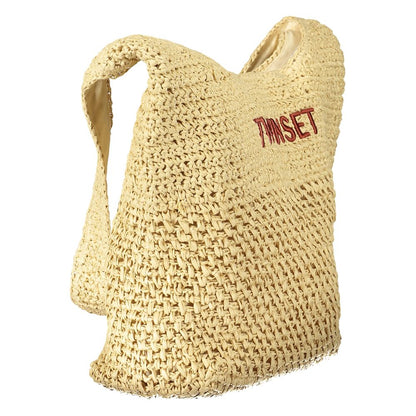 Twinset Beige Polyester Handbag