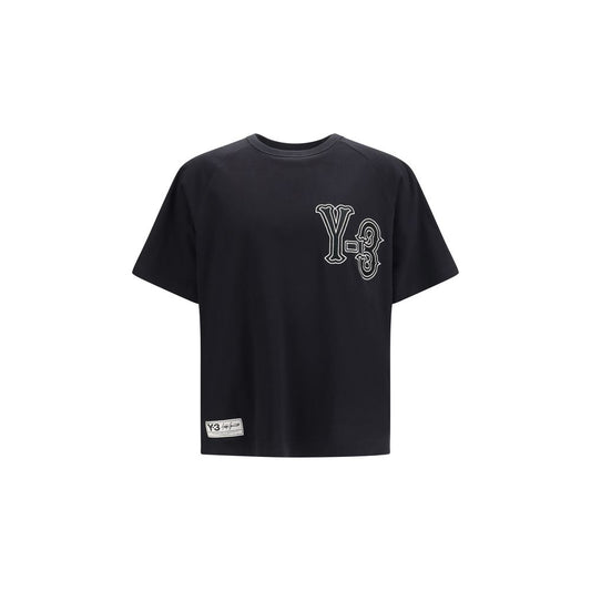 Y-3 Black Cotton Sportswear