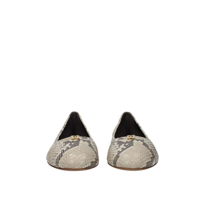 Chloé Beige Goatskin Ballet Flats
