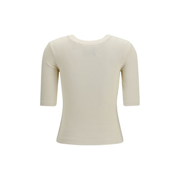 Citizens of Humanity Beige Cotton T-Shirt