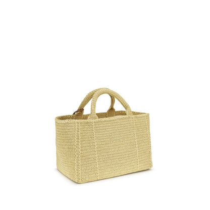 Prada Beige Viscose Handbag