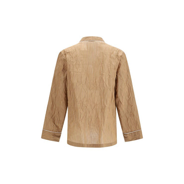 Dolce & Gabbana Beige Linen Robe