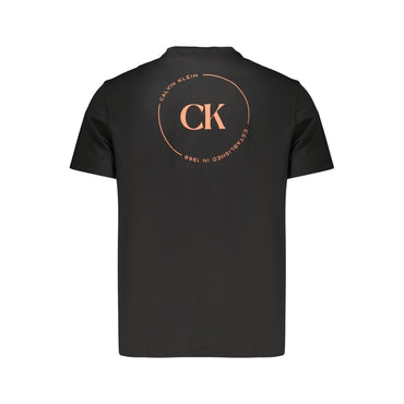 Calvin Klein Black Cotton Men's T-Shirt