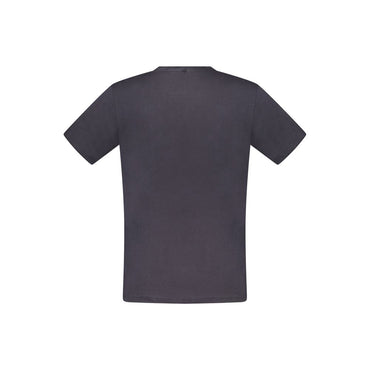 Rifle Blue Cotton Men's T-Shirt