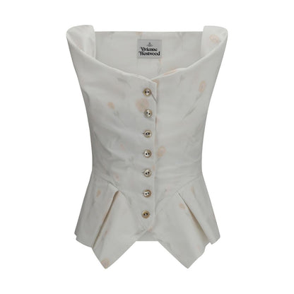 Vivienne Westwood White Cotton Blouse