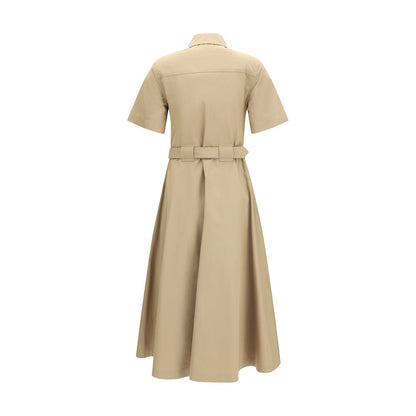 Burberry Beige Cotton Casual Dress