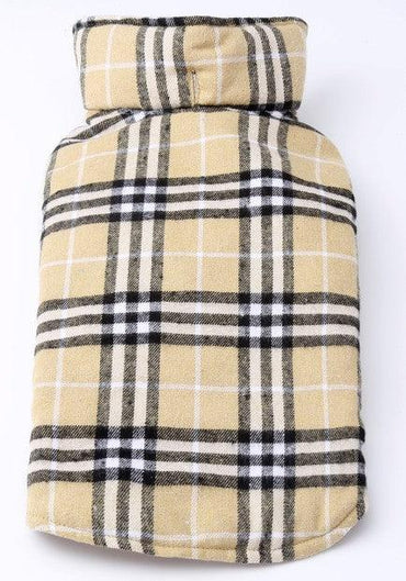Waterproof Tartan Dog Suit Jacket: Stylish Outdoor Attire For Your Pooch