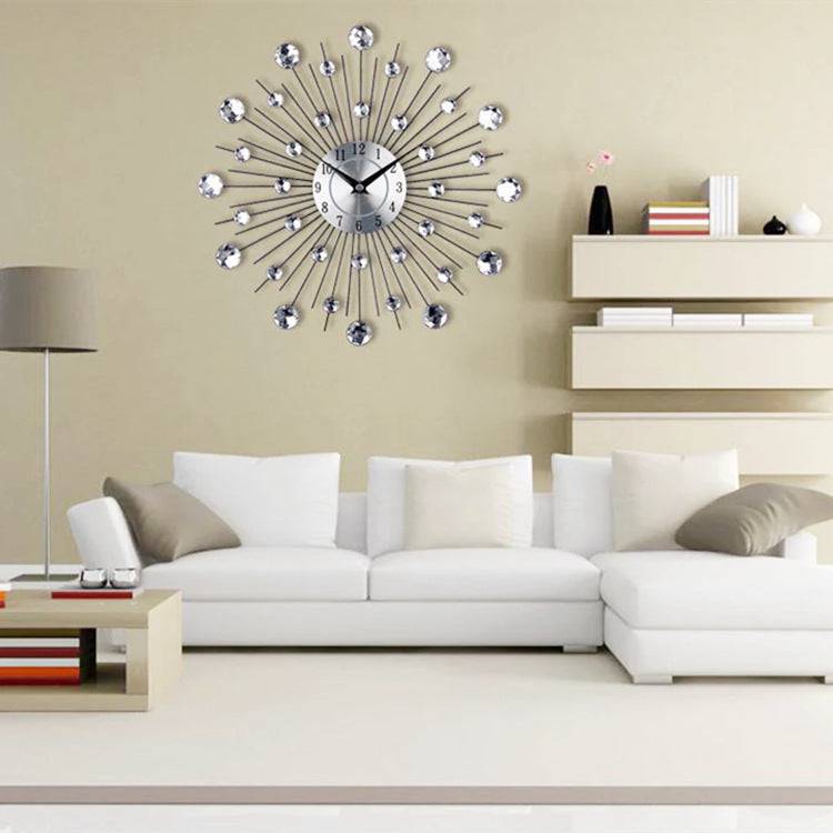 Living Room Decoration Clock Simple Wall Clock Art Electronic Clock-1