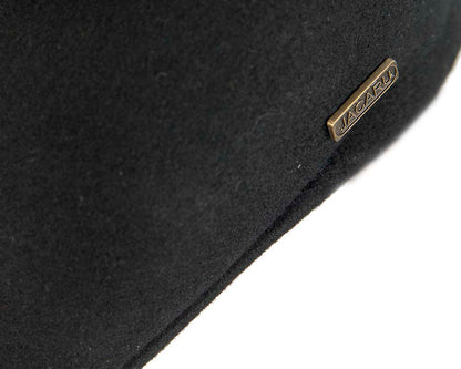 Black Australian Felt Ascot Hat by Jacaru-4