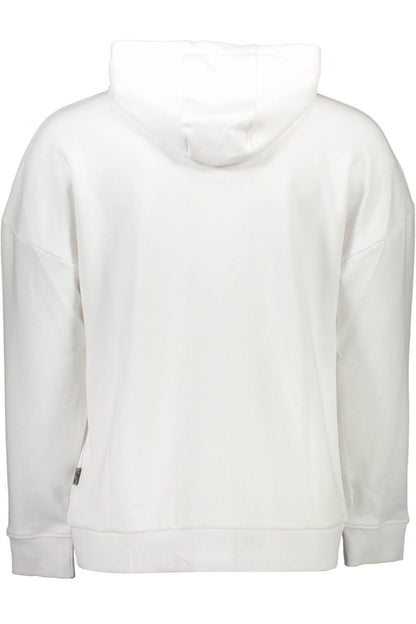 Plein Sport Bianco Cotton Men Sweatshirt